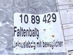 Chiron 1089429 Faltenbalg Jalousienbalg mit bewegl. Teleskopblechen UNUSED & OVP