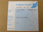 Endress+Hauser Monorack II Racksyst MONO-R1A 115/230V 50/60Hz R1A UNUSED