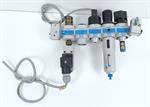 Festo Wartungseinheit HEL-D-MINI+HEE-D-MINI-24+LFR-D-MINI+HE-D-MINI TOP ZUSTAND