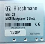 Hirschmann MB-2T MICE Backplane-2 Slots TOP ZUSTAND
