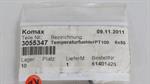 KOMAX TEMPERATURE SENSOR PT100 6x50 Mint condition