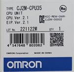 Omron CJ2M-CPU35 CPU Unit Ver. 2.1 UNUSED & OVP & SEALED