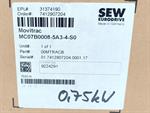 SEW Eurodrive Umrichter MC07B0008-5A3-4-S0 400V 0,75kw UNUSED & OVP