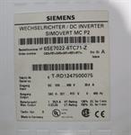 Siemens Simovert 6SE7022-6TC71-Z C43+F01+G45+G91+K01+K11+CUPM +ADB TESTED