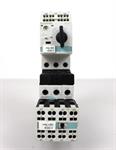 Siemens SIRIUS 3RV1021-4AA10 + 3RH1921-2HA22 35 A 600 V AC TOP ZUSTAND