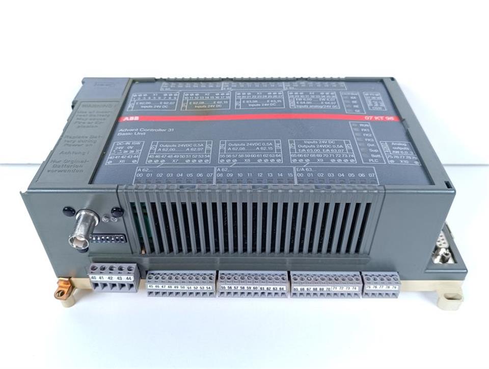 ABB 07 KT 98 Advant Controller 31 Basic Unit GJR5253100R0160 07KT98C TESTED
