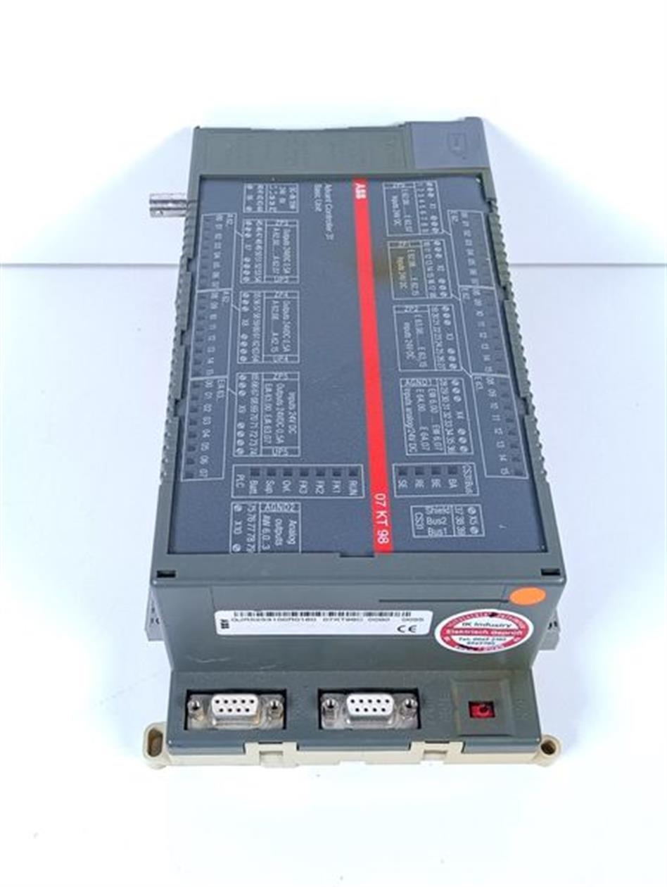 ABB 07 KT 98 Advant Controller 31 Basic Unit GJR5253100R0160 07KT98C TESTED