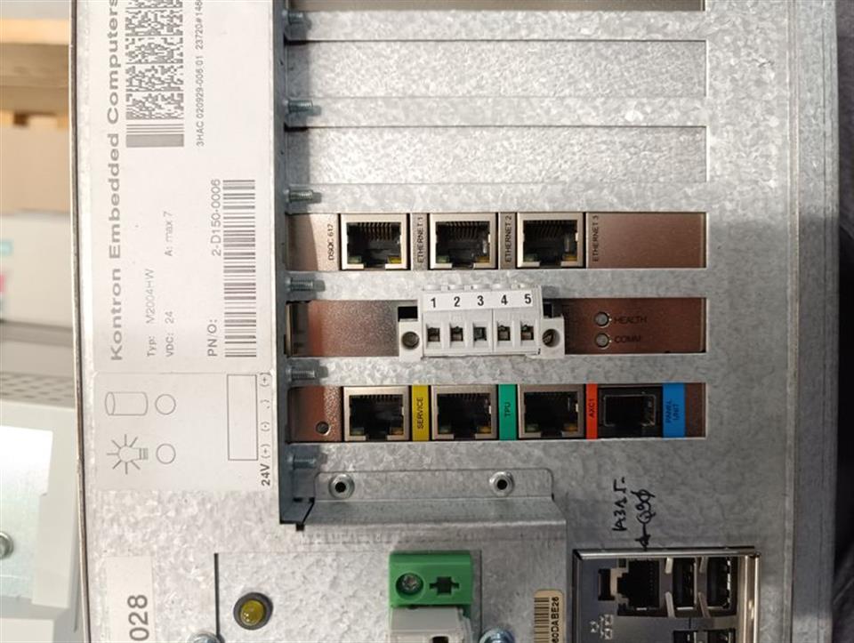 ABB 3HAC020929-006/01 M2004HW 2-D150-0006 KONTRON + DSQC 612 TOP ZUSTAND