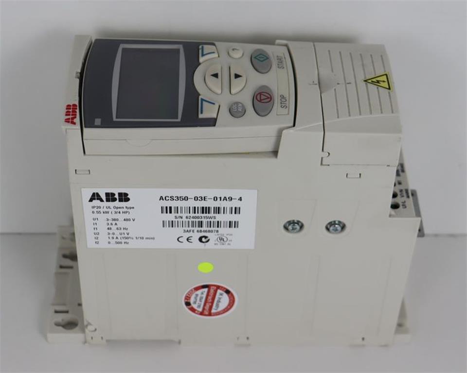 ABB ACS350-03E-01A9-4 Inverter Drive 0,55kW TOP ZUSTAND