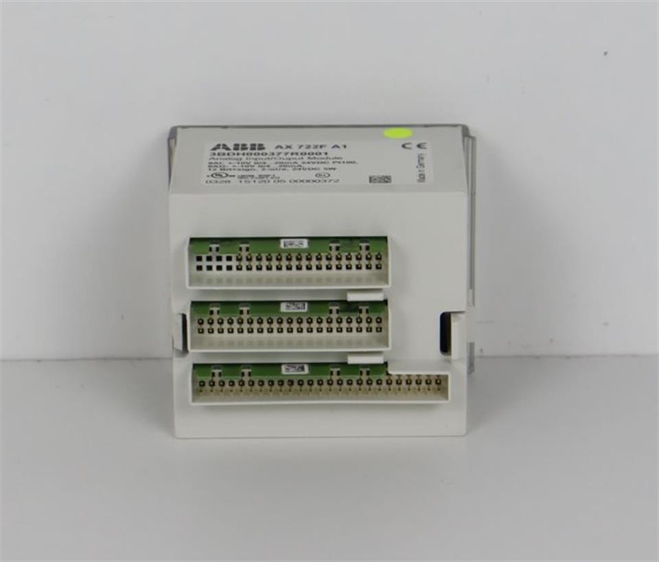ABB AX 722F A1 Analog Input/Output Module 3BDH000377R0001 TOP ZUSTAND