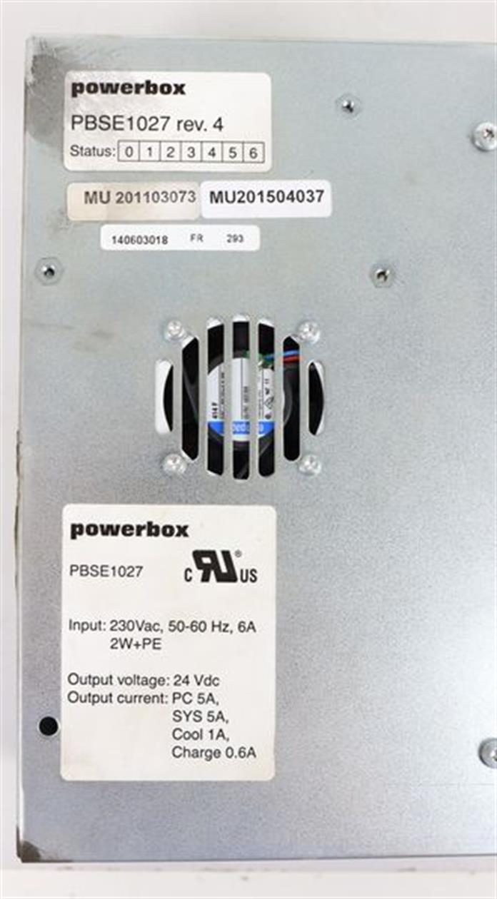 ABB DSQC604 3HAC 12928-1 powerbox PBSE1027 Stromversorgung 230V TOP ZUSTAND
