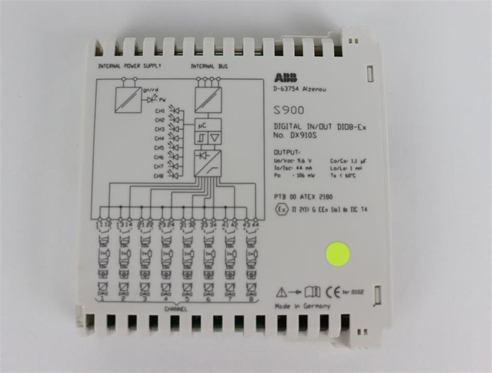 ABB S900 Digital In/Out DIO8-Ex DX910S NEUWERTIG
