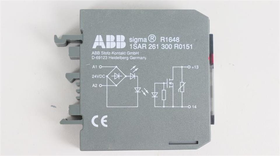 ABB Sigma R1648 Ausgabebaustein 1SAR 261 300 R0151 NEUWERTIG