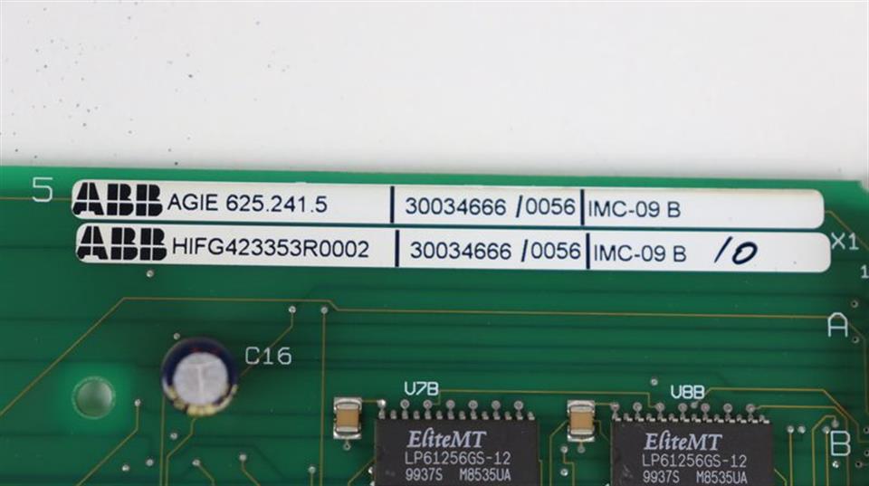 ABB DRIVE IMC-09 B AGIE 625.241.5 839384.5 HIFG423353R0002 TOP ZUSTAND