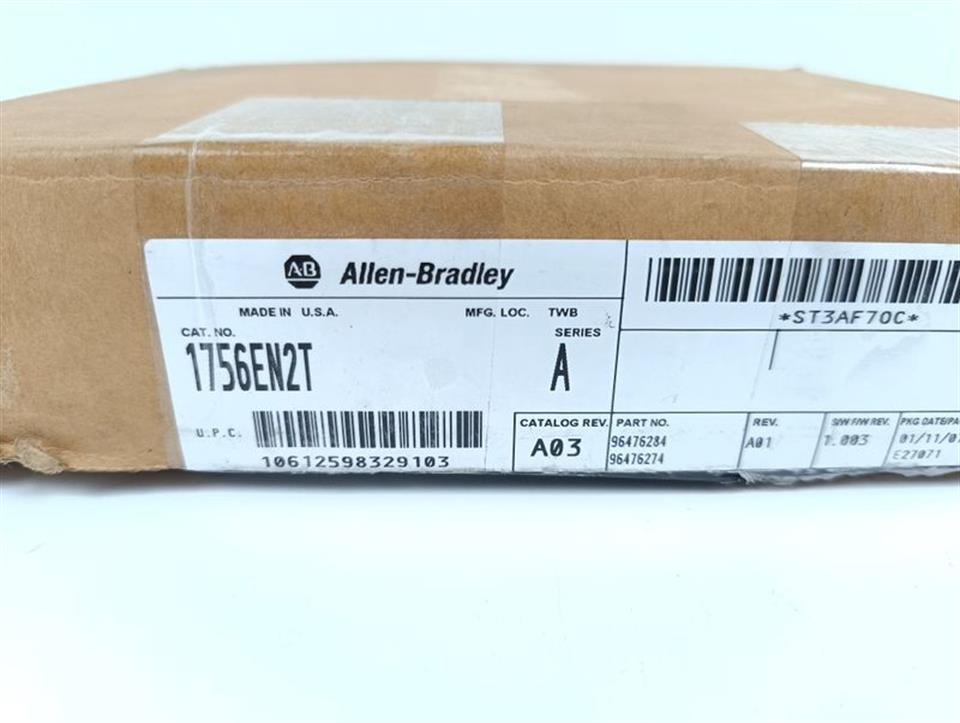 Allen Bradley 1756-EN2T ControlLogix 1756EN2T Ser.A REV. A03 1.003 UNUSED & OVP