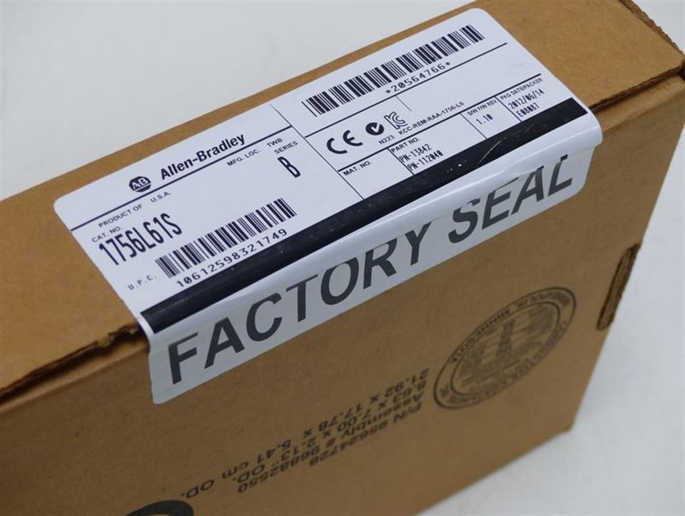 Allen Bradley 1756L61S Logix 5561S 1756-L61S Series: B UNUSED SEALED OVP