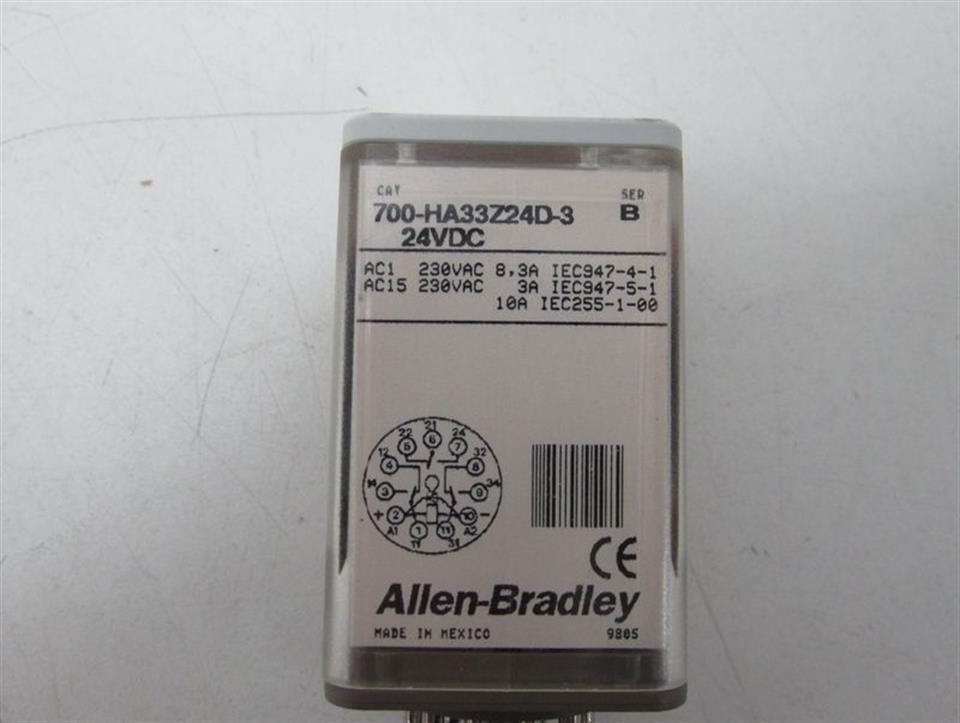 Allen Bradley 700-HA33Z24D-3 24VDC Ser.B NEUWERTIG