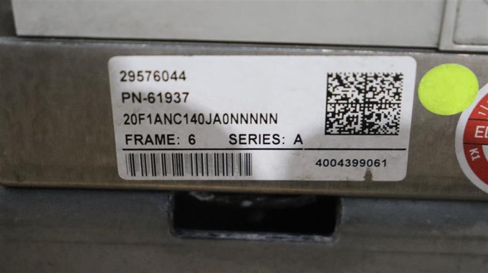 ALLEN BRADLEY POWERFLEX 753 20F1ANC140JA0NNNNN 75kw 400V SER.A TESTED TOP