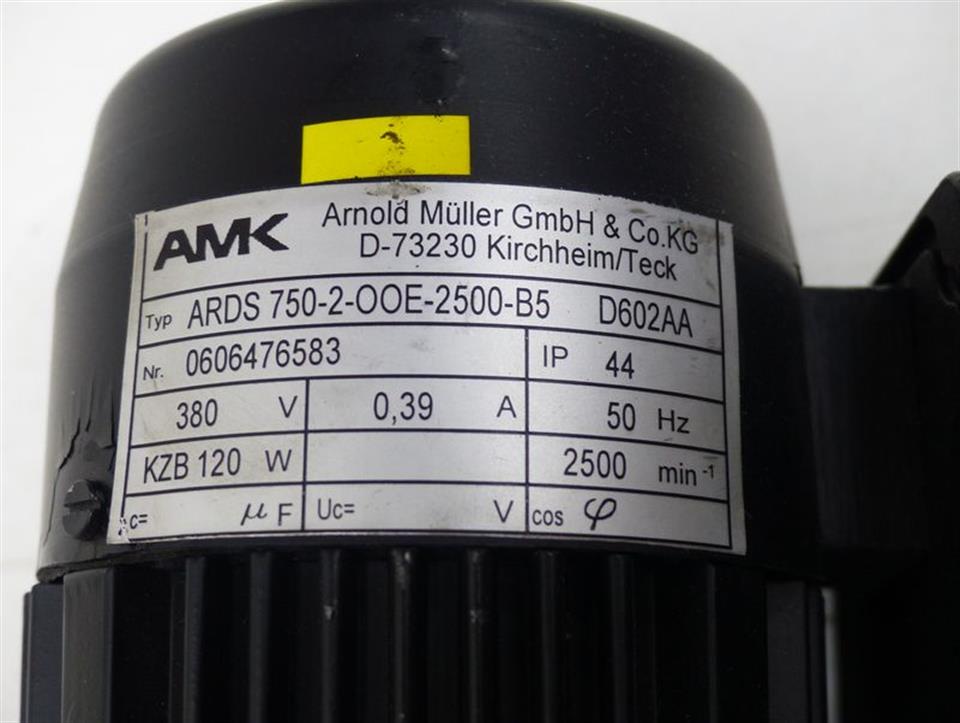 AMK Getriebemotor ARDS 750-2-OOE-2500-B5 + REG 42/2-34,96 WIFAG Einziehkette