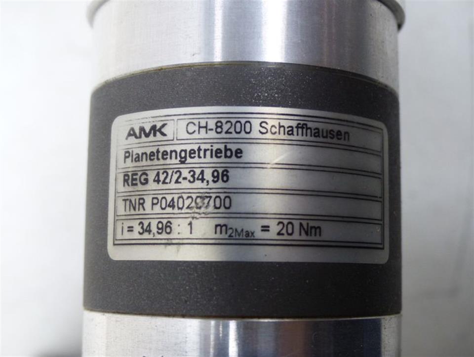 AMK Getriebemotor ARDS 750-2-OOE-2500-B5 + REG 42/2-34,96 WIFAG Einziehkette