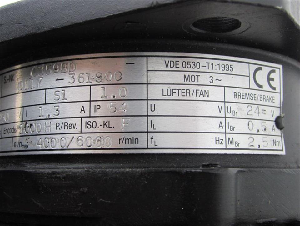 AMK Servomotor DV5-1-4-IBO DV5-1-4-IB0 UNUSED