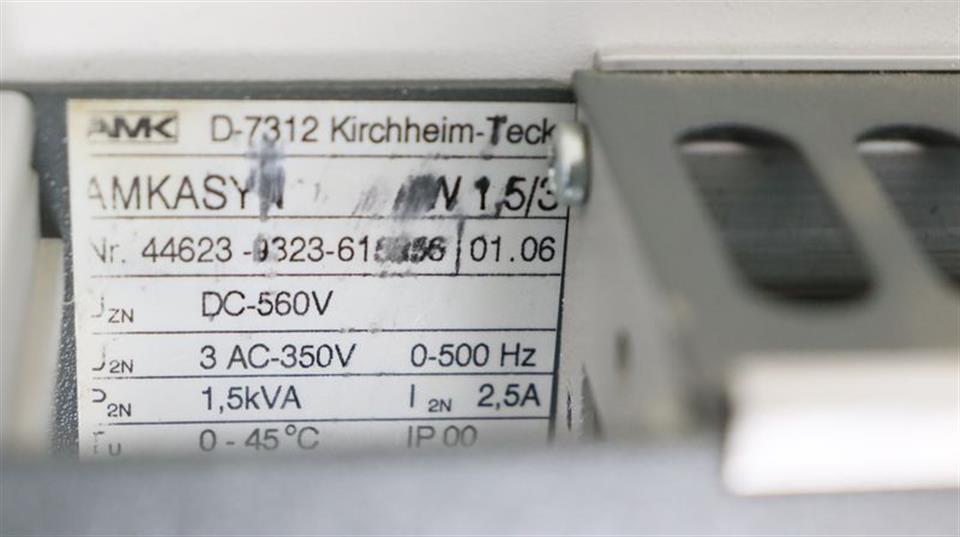 AMKASYN AMK AW1.5 /3 TOP CONDITION