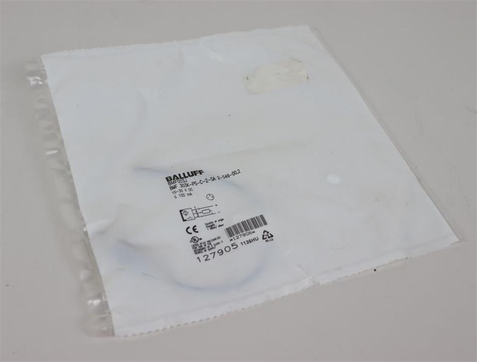 Balluff BMF003J BMF 303K-PS-C-2-SA2-S49-00,2 10-30 V DC OVP & VERSIEGELT
