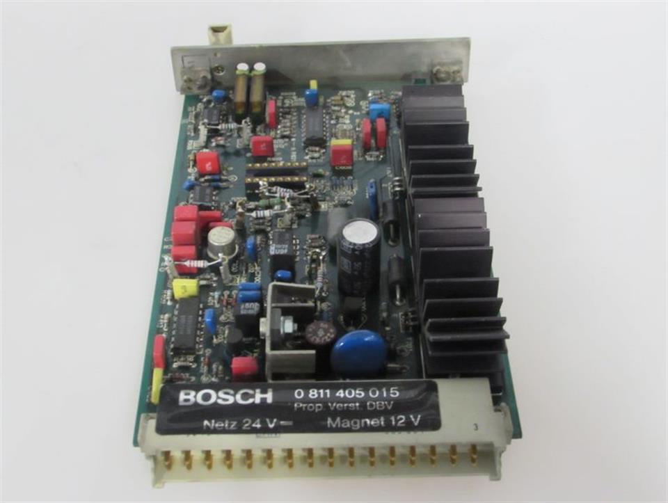 Bosch 0 811 405 015 Module 0811405015 Prop.Verst.DBV Netz 24V  Magnet 12V