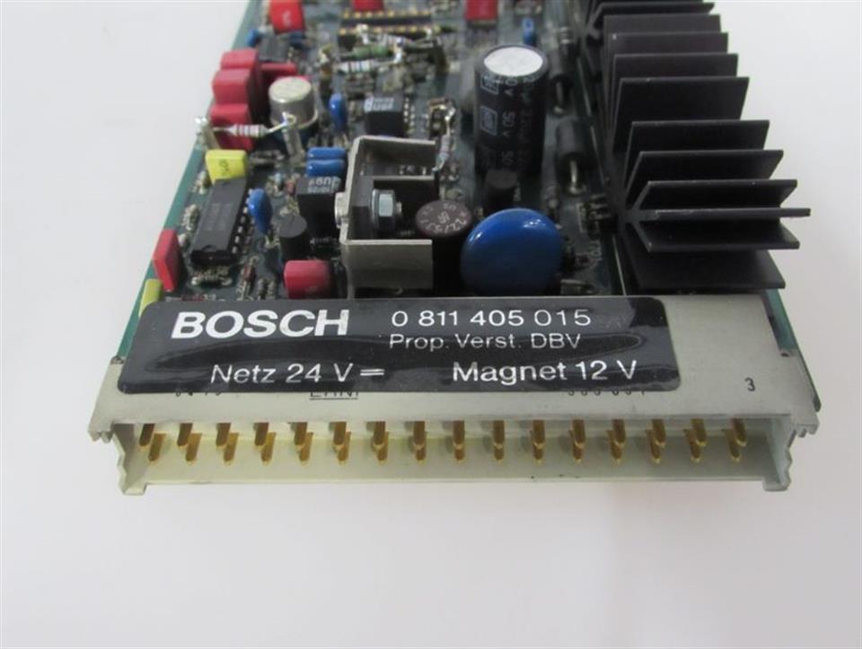 Bosch 0 811 405 015 Module 0811405015 Prop.Verst.DBV Netz 24V  Magnet 12V