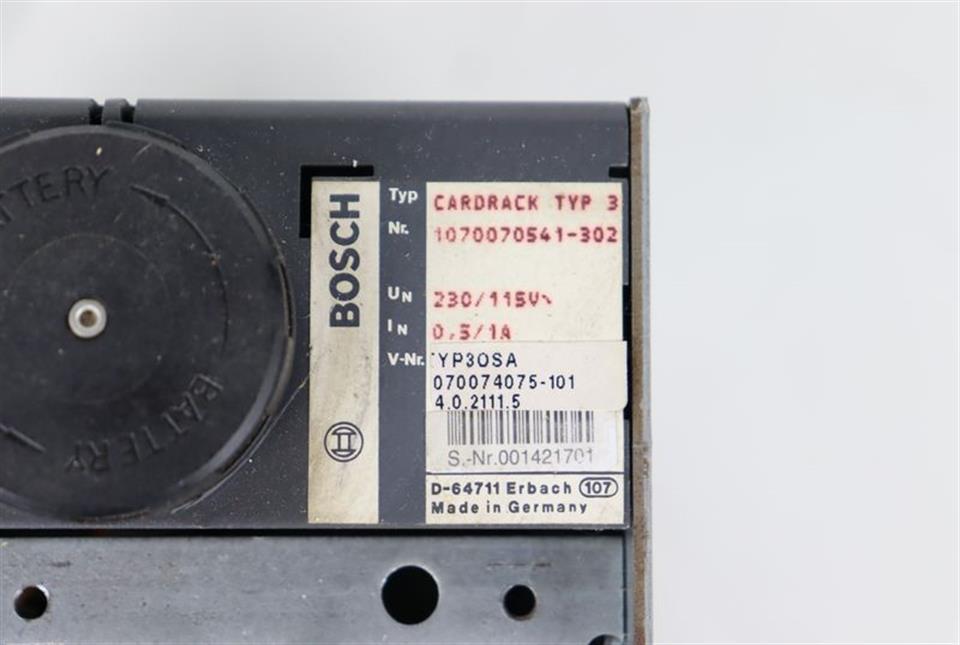 Bosch Cardrack Type 3 NR.1070074075-101 TESTED TOP ZUSTAND