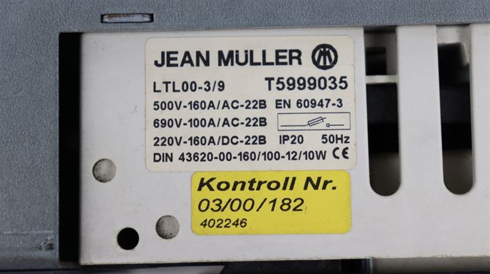 Bosch NV 20/1F-D 1070078431-207 + Jean Müller LTL00-3/9 T5999035
