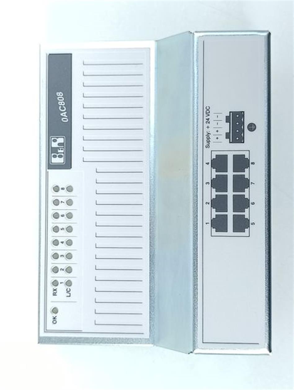 B&R 0AC808.9-1 Ethernet HUB TESTED & NEUWERTIG