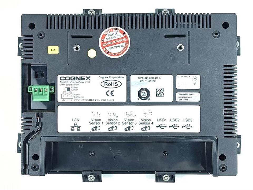 COGNEX VISION VIEW 700 821-0004-2R TESTED & TOP ZUSTAND