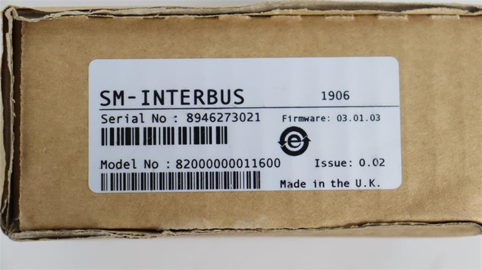 Control Techniques SM-INTERBUS 82000000011600 1906 UNUSED & OVP
