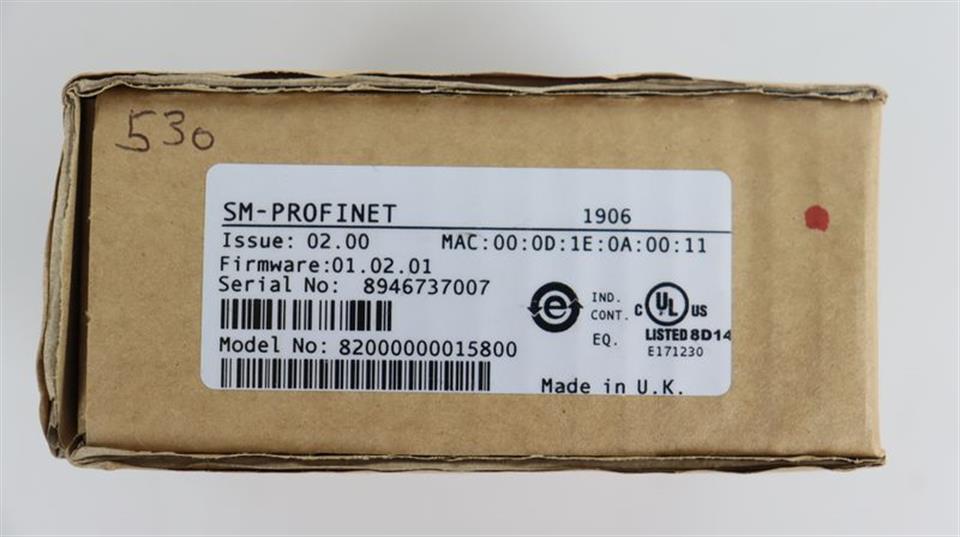 Control Techniques SM-Profinet 1906 Model 82000000015800 Issue 02.00 UNUSED OVP