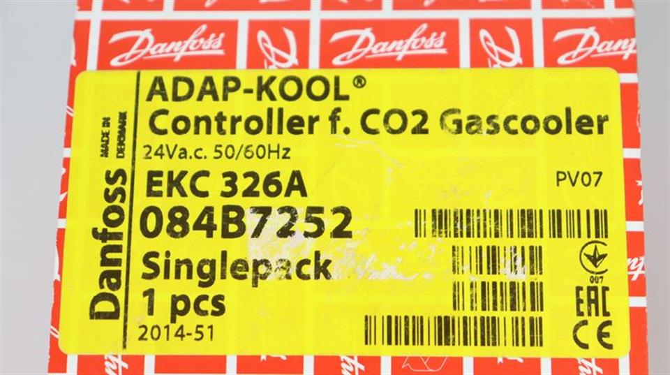 Danfoss Type EKC 326A No. 084B7252 ADAP KOOL UNUSED & OVP