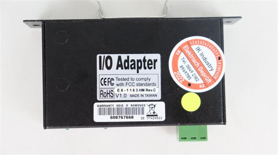 Exsys EX-1163 HM Rev.C I/O Adapter EX-1163HM TOP ZUSTAND
