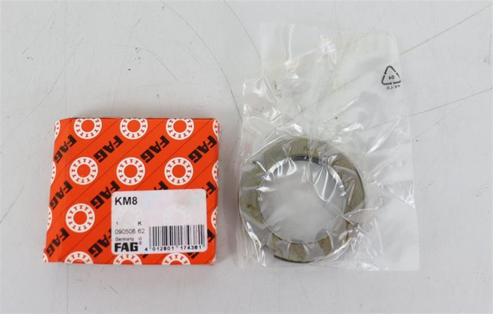 FAG KM8 Schlossmutter Nutmutter 0980506 62 UNUSED & OVP