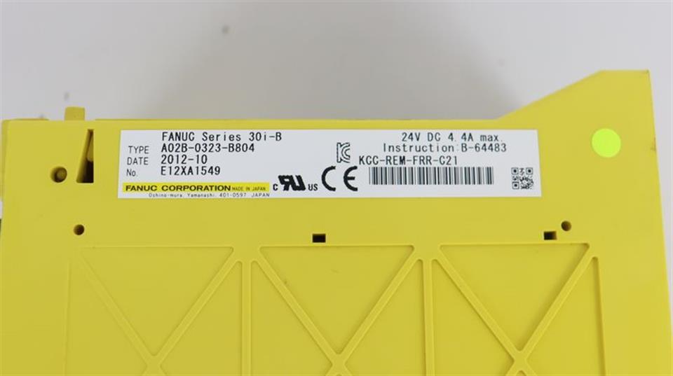 Fanuc A02B-0323-B804 Series 30i-B Controller A16B-3200-0710/03A TOP ZUSTAND