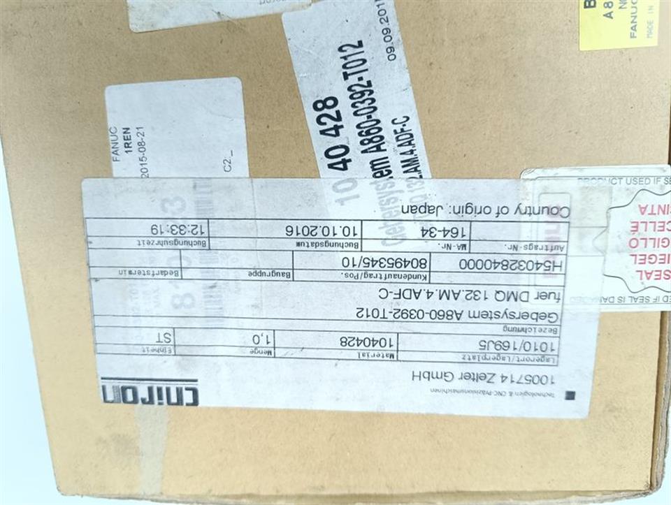 Fanuc ABS Pulse Coder Unit A860-0392-TO12 UNUSED + OVP + SEALED