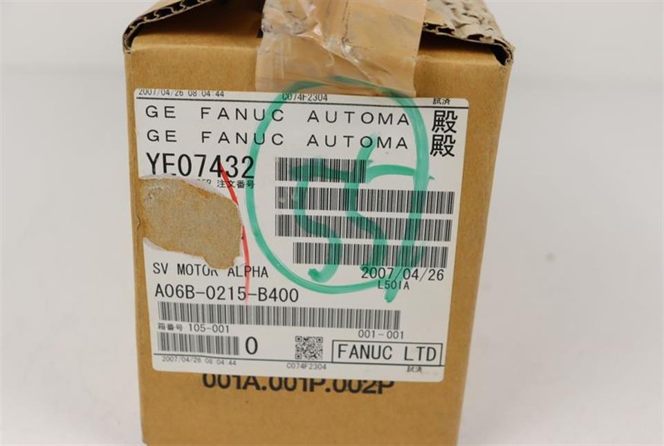 Fanuc AC Servo Motor A06B-0215-B400 4000min UNUSED & OVP