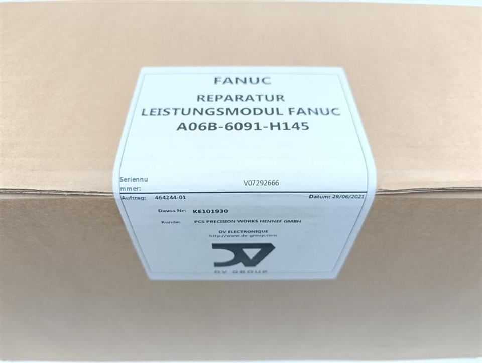 Fanuc Leistungsmodul A06B-6091-H145 GENERALÜBERHOLT & SEALED