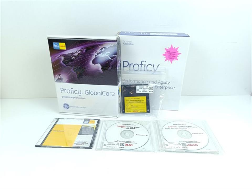 Fanuc Series 160i-MB A02B-0281-B803 OP A16B-3200-0420 A16B-2203-0754 UNUSED & OVP & SOFTWARE