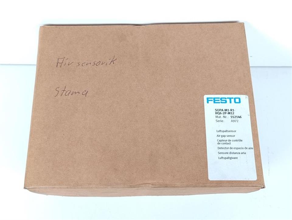 Festo Luftspaltsensor SOPA-M1-R1-HQ6-2P-M12  552146 UNUSED & OVP