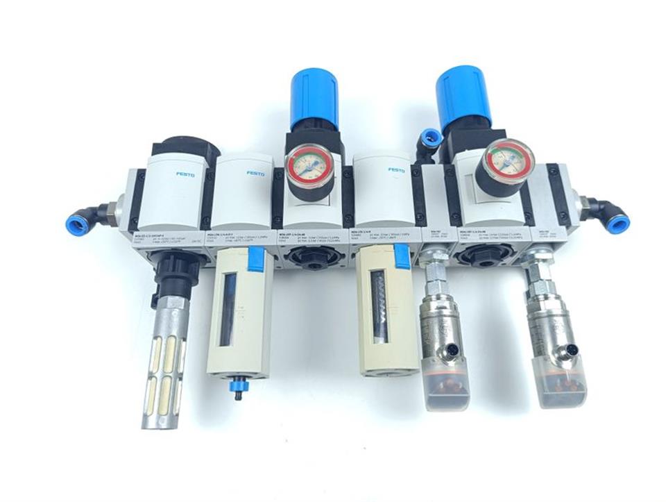 Festo MS6-EE-1/2-10V24P-S +MS6-LFM-1/4-A-R-V .... FULL LIST IN TEXT