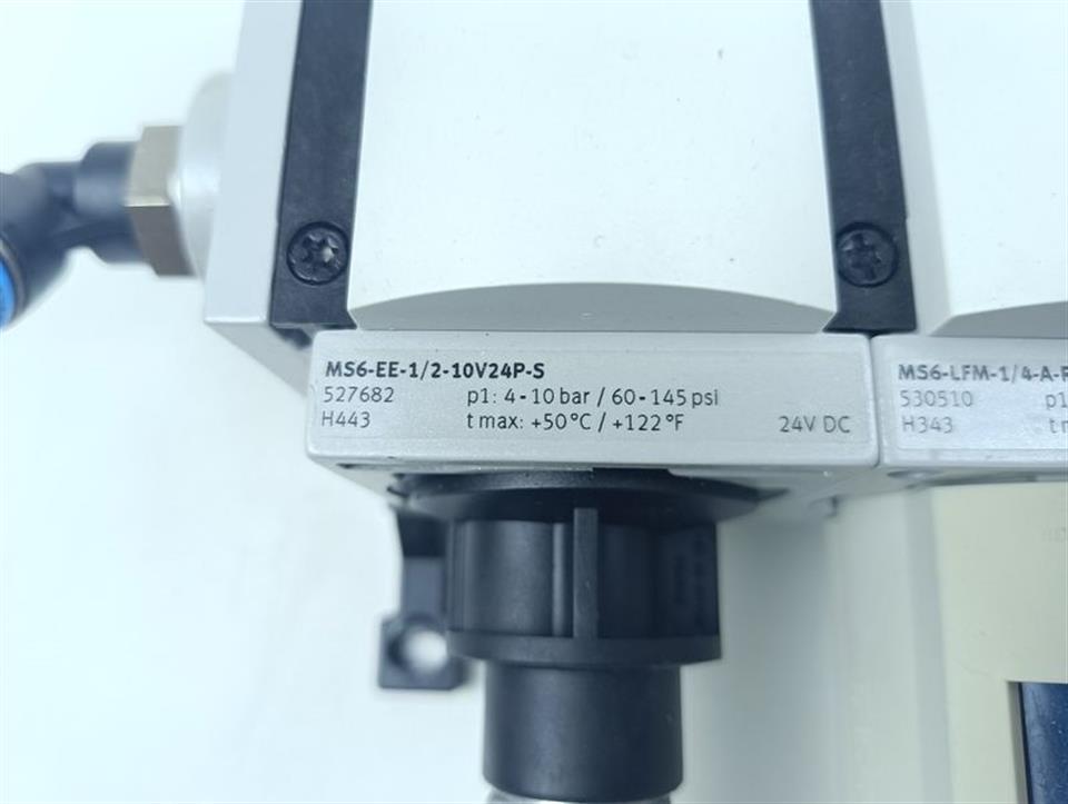 Festo MS6-EE-1/2-10V24P-S +MS6-LFM-1/4-A-R-V .... FULL LIST IN TEXT