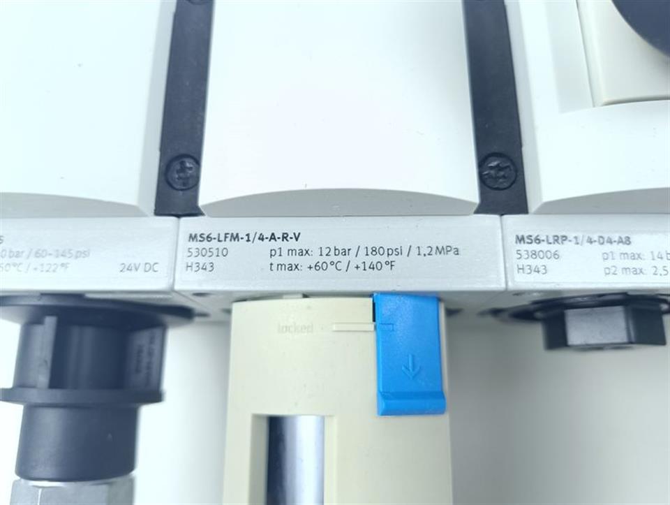 Festo MS6-EE-1/2-10V24P-S +MS6-LFM-1/4-A-R-V .... FULL LIST IN TEXT