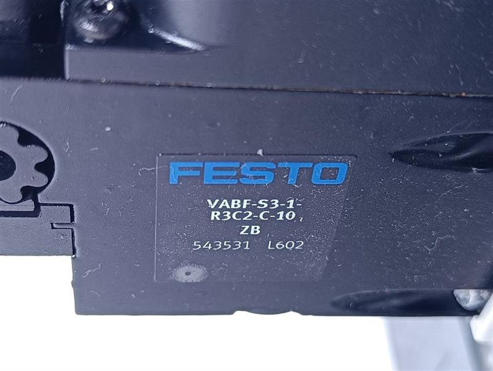 FESTO VSVA-B-M52-MH-A1-1R5L + NEV-01-VDMA + VABF-S3-1-R3C2-C-10 TOP ZUSTAND