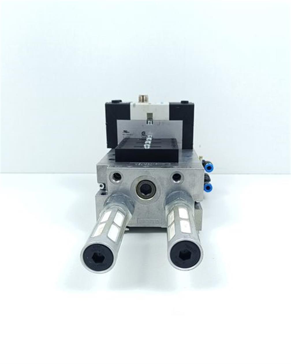 Festo VSVA-B-M52-MH-A1-1R5L + VSVA-B-B52-H-A1-1R5L Ventil + Platten TOP ZUSTAND