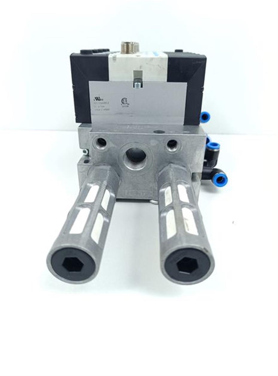 Festo VSVA-B-P53E-H-A1-1R5L + VSVA-B-M52-AH-A1-1R5L Ventilinsel TOP ZUSTAND